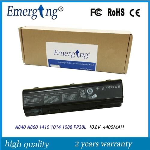 6cells 10.8V New High Quality Laptop Battery for Dell Vostro A840 A860 1410 1014 1088 PP38L