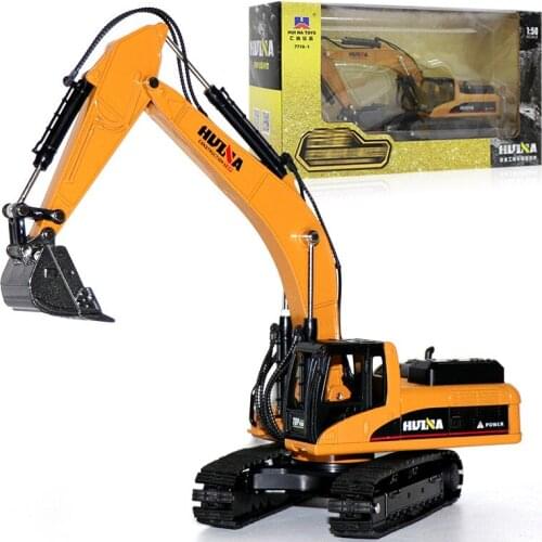 High simulation alloy excavator,1:50 scale alloy car toy model,Gift box sales Engineering vehicle model,free shipping