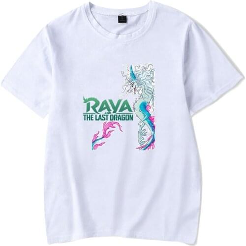 Classic 3D Boys/girls Summer Casual T Shirt Raya and the Last Dragon Short-Sleeved Print O-Neck Fashion T-Shirt Children Clothes