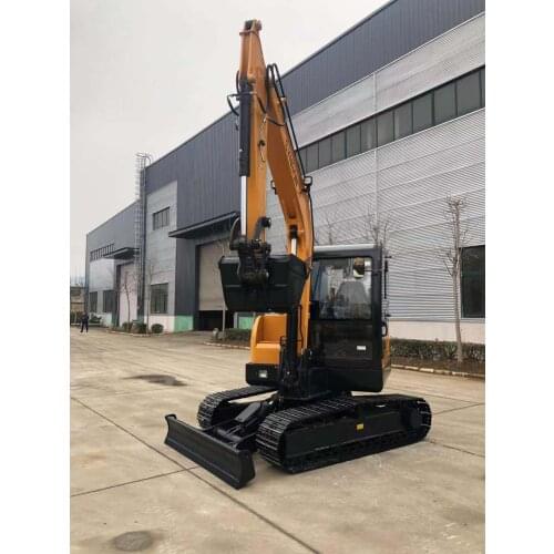 SYNBON Crawler Excavator Digger SY607 For Farm Building With Hydraulic System