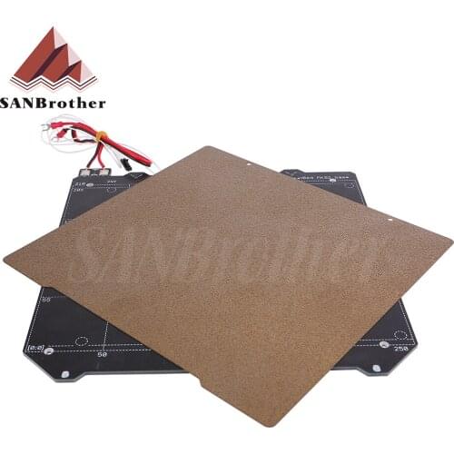 I3 MK3/MK3S Magnetic Heated Bed MK52 24V Heatbed Kit With Spring Steel Sheet PEI Film For 3D Printer Prusa i3 Platform