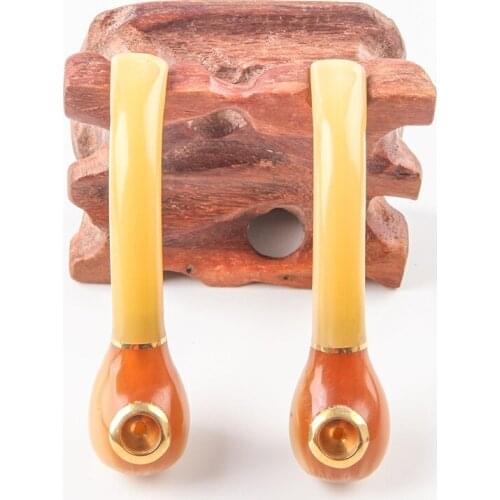 Mini trumpet shredded tobacco/cigarette dual-purpose horn pipe filter cigarette holder small pipe tobacco pot ideas