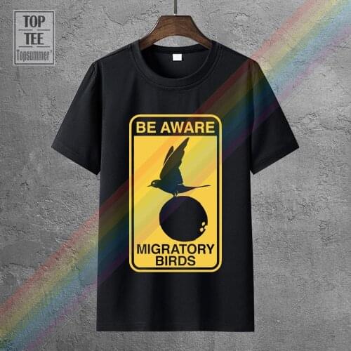 Monty Python Migratory Birds With Coconuts Fashion T-Shirts Summer Straight 100% Cotton