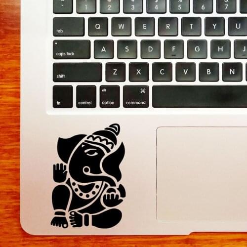 Zen Ganesha Indian God Trackpad Laptop Sticker for Macbook Decal Pro 16" Air Retina 11 12 13 15 inch Mac Book 14" Notebook Skin