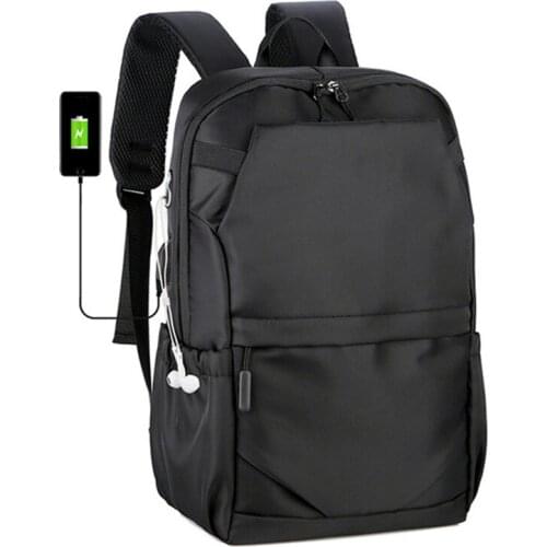 2021 New Backpack Casual Travel Business Large Capacity Laptop Backpack USB Multi-function Waterproof Fashion Student Backpack