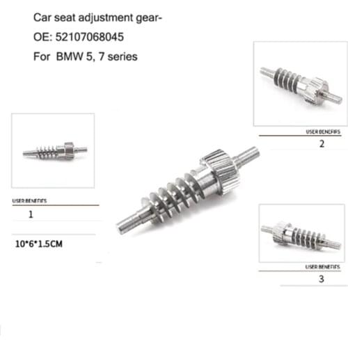 CMTOOL Car Seat Adjustment Gear Seat Adjustment Repair Parts For BMW 5 7 Series 52107068045 Car Interior Modification Parts