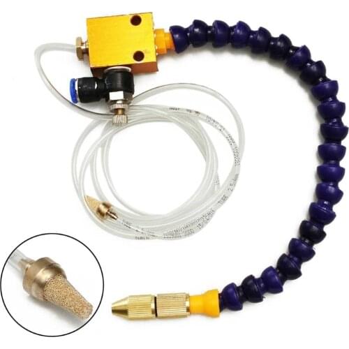 SZ-10 Mist Coolant Lubrication Spray System Unit Machining Engraving Cooling Sprayers for Air Pipe CNC Lathe Milling Drill