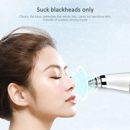 Electric Blackhead Remover Face Deep Nose Cleaner T Zone Acne Pimple Removal Skin Care Pore Cleaner Vacuum Acne Cleanser TSLM1