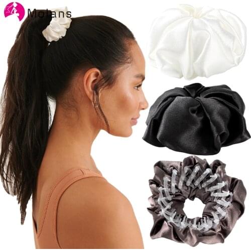 Molans Fashion Women Hair Bun Hair Claw Horsetail Buckle Hair Clip Bird Nest Expanding Female Ponytail Holder Hair Accessories