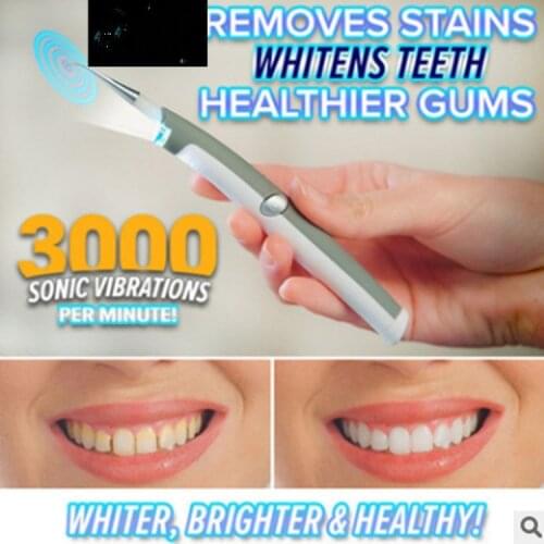 ZK20 TV New Sonic Pic Electric Dental Scaler Polishing Vibrating Dental Instrument Teeth Whitener To Remove Calculus