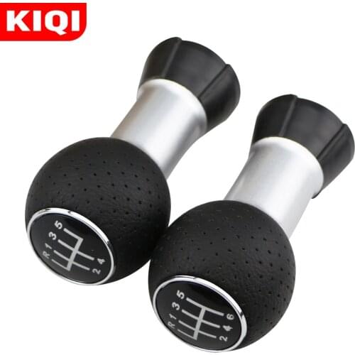 12mm Car Gear Head Shift Knob for Audi A3 A4 A5 A6 Q5 S4 S5 B6 B7 B8 8K 8T S Line for VW Passat B5 B6 B5.5 Golf MK7 Skoda Seat