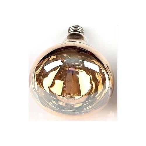 165mm x125mmInfrared lamp bulb electrodes warehouse lighting bulbs Yuba heating water proof 275W Golden bulbs