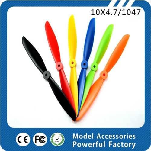 6colors quadcopter multirotor fixed wing 1047 propeller 10inch propellers helicopter QAV quadcopter multirotor propeller 1047