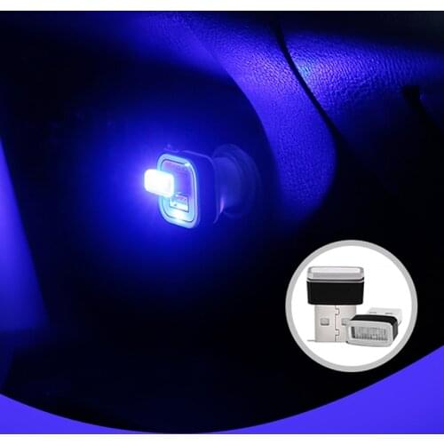 Car Universal USB LED Decorative Light Auto Parts for Acura RLX CL EL CSX ILX MDX NSX RDX RL SLX TL TSX Vigor ZDX