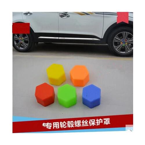 Car-Styling 20pcs Wheel Hub Nut Screw Cover For DACIA SANDERO STEPWAY Dokker Logan Duster Lodgy