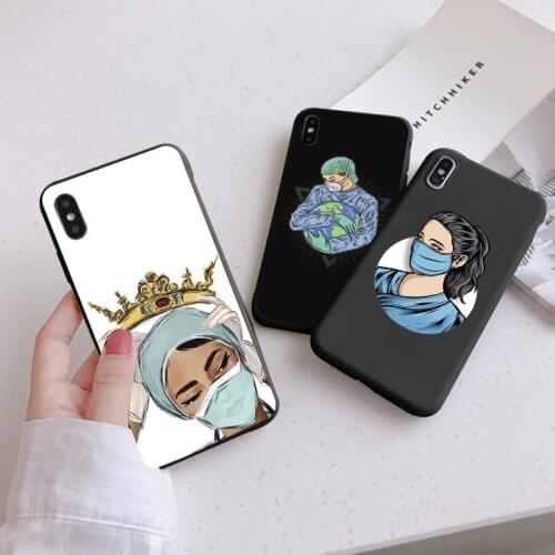 Case For Samsung Galaxy A50 A51 A52 A32 A70 A71 A72 A31 A21S A10 A91 A42 A20e A40 A12 A7 2018 A750 Nurse Medical Medicine Cover