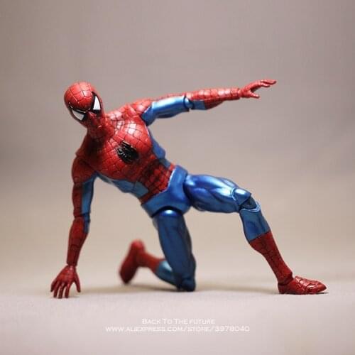 Disney Marvel Avengers Spider Man 18cm Action Figure Posture Model Anime Decoration Collection Figurine Toys model for children
