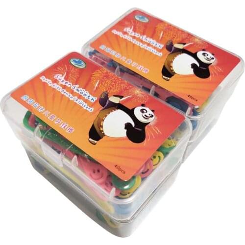 Kids Dental Floss Mix Color Oral Care Teeth Gum Care Easy Use Dental Interdental Brushes High Quality with Happy Smile Face