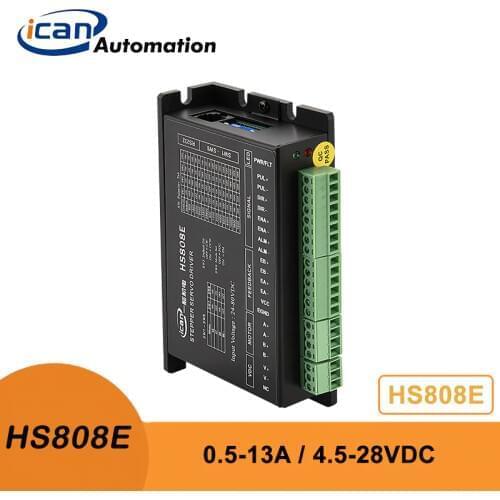 ICAN Stepper Close Loop Nema17 Nema23 0.5-13A 4.5-28VDC Hybrid Servo Motor Driver
