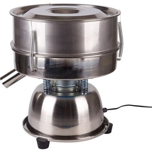 Electric Vibrating Screen Powder Screening Sifting Machine Mesh Screen Powder Sifter Sieve Shaker Machine 110V/220V