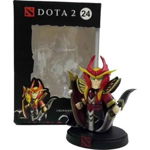 Game Dota 2 Model Silence SNK Juggernaut Action Figure PVC Collection dota2 Toys