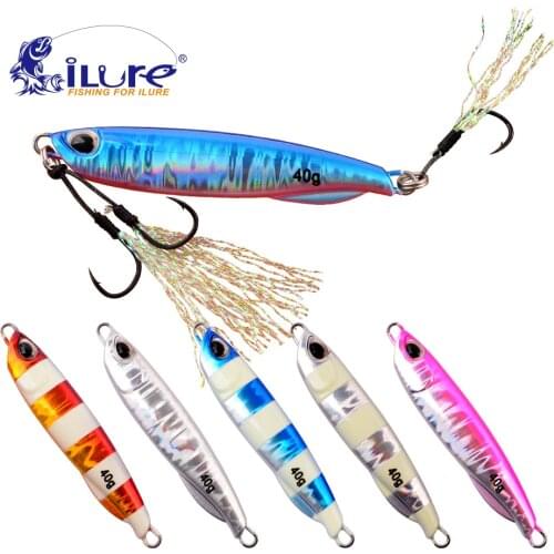 ILure Spoon Metal Fishing Lure Silver/Gold Color Spinner Bass Baits 11g 16g 23g Saltwater Sinking Jigging Wobblers Tackle Pesca