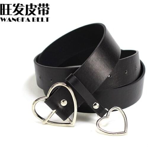 Ring Girl Belt Loving Decoration Needle Button Belt Girl Belt Jeans Skirt Accessories