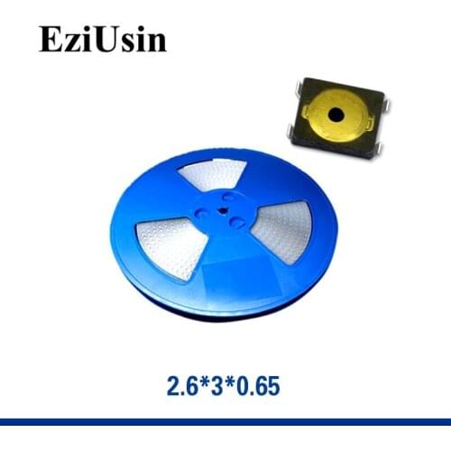 10000pcs In Tape One Reel TS-A014 Membrane Micro Switch 2.6*3*0.65 Phone Volume Tactile Tact Push Button SMT EVPAFFB65 with dot