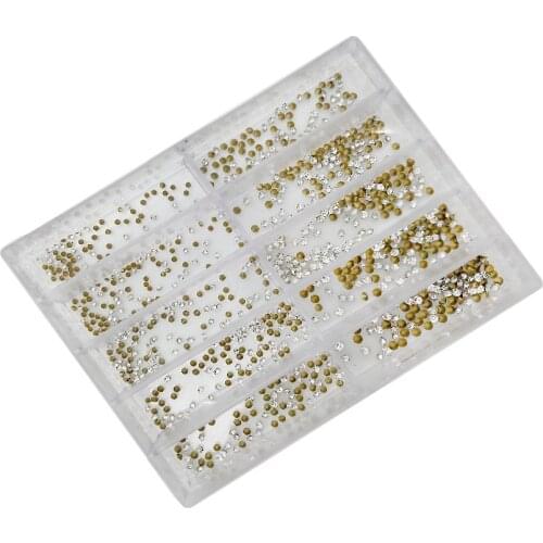 Wholesale 10 sizes 1000 PCS / set High Quality Watch Parts - Stones, Rhinestones, Middle East Diamond Watch Repair Part