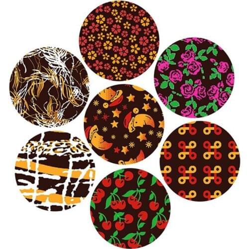 Chocolate Transfer Sheet 10 printed Different Design Mix Molds Papel Comestible Decoration Edible Paper Cake Cookie Baking DIY