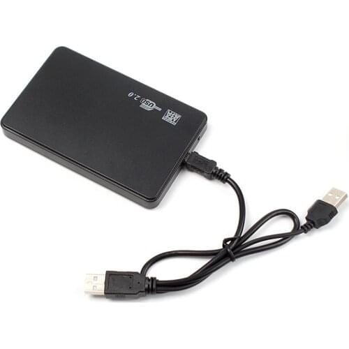Brand New and High Quality 2.5-inch High speed USB 2.0 SATA 2.5 Portable HDD Hard Disk Drive 500GB Enclosure HD Box