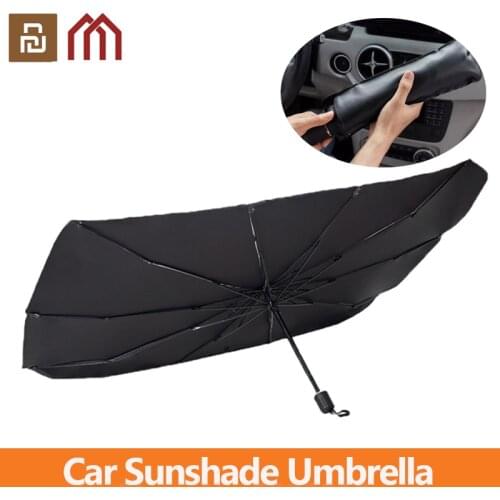Youpin Portable Car Sunshade Umbrella UV Cover Heat Insulation for Front Windshield Foldable Umbrella