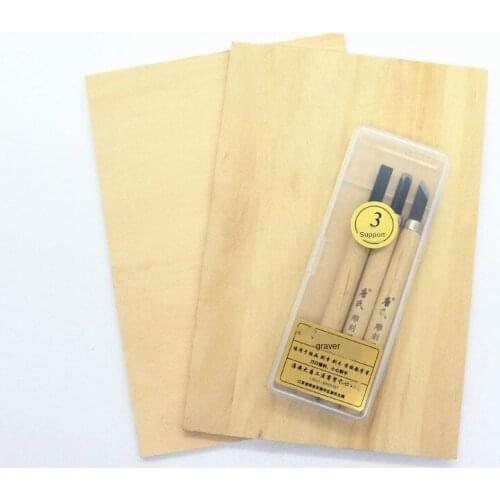 2PC A5 Carving Woods with 3PC Wood Carving Knives Set For Basic Detailed Carving Woodworkers Gouges Hobby Arts Crafts Nicking