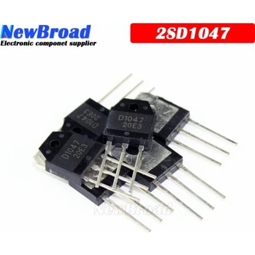 5PCS 2SD1047 TO-247 D1047 TO-3P POWER TRANSISTORS 2SB817 B817