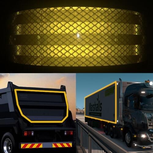 50mm X25m Reflective car Stickers Adhesive Tape For car Safety