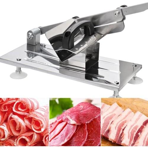 Automatic Feed Meat Lamb Slicer Home Meat Machine Commercial Fat Cattle Mutton Roll Meat Grinder Planing Machine