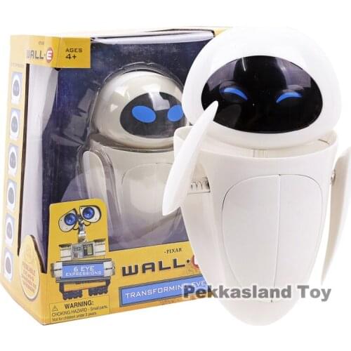 WALL E Transforming EVE 6 Eye Expressions PVC Action Figure Collectible Model Toy