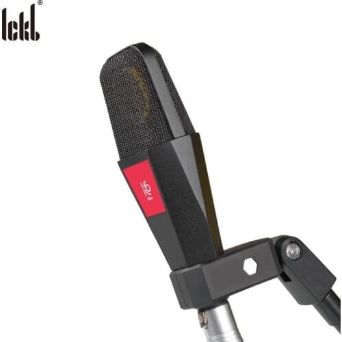 Ickb Milan Large Diaphragm Condenser Microphone for Live Recording Condenser Microphone For Laptop Windows Cardioid Studio