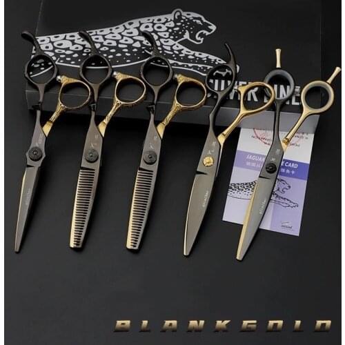 Hot 6.0 Professional Hairdressing Scissors Hair Cutting Scissors Barber Thinning Scissors Shears Hair Cut for Hairdresser