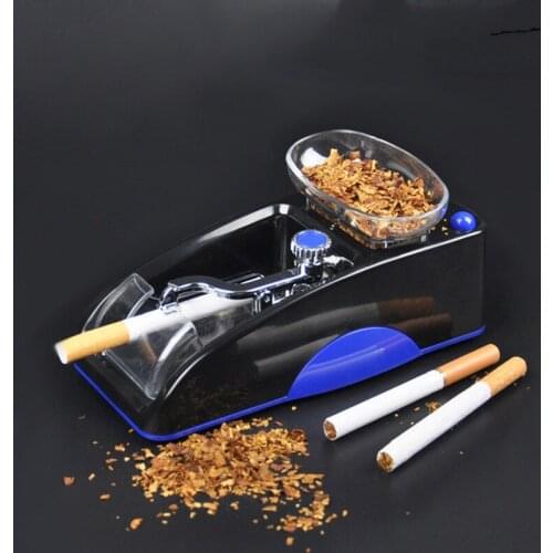 Kaopu cigarette rolling machine cigarettes for tobacco gadget smoking automatic tool eu plug injector metal cigarettes machine