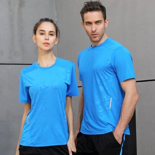 Men Women Survetement Loose Running Shirt Sport Shirt Men T-shirt Outdoor Jogging Gym Clothes Training Sportswear Tops Woman