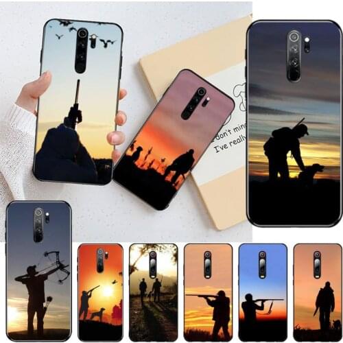 Hunter Dog hunting TPU Soft Silicone Phone Case Cover for Redmi Note 8 8A 8T 7 6 6A 5 5A 4 4X 4A Go Pro