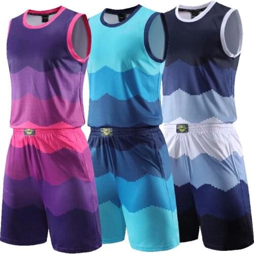 2020 New Men‘s Basketball Jerseys Set Sports Tracksuits Clothes kids youth Training Basketball Uniforms Kit College Sportswear