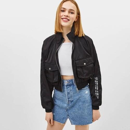 Autumn Large Size Womens Coat Long Sleeve Baseball Jacket Harajuku Woman Jackets Plus Size Womens Bomber Streetwear Outerwear