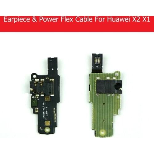 Genuine headphone Audio Jack flex cable For Huawei MediaPad X2 X1 GEM-703L 7D-501U earphone port flex cable ribbon replacement