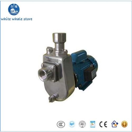 380V50HZ 1.1KW Stainless steel self-priming milk pump