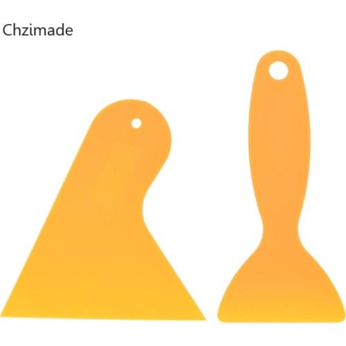 Lychee Life Car Plastic Foil Tool Scraper For Self-Adhesive Silk Screen Printing Mesh Transfers Stencil Crafts