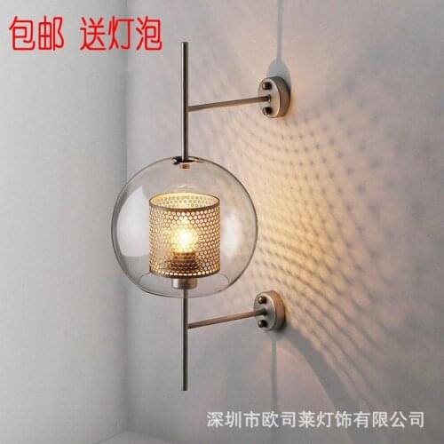 Modern aplique luz pared wandlamp led aisle bedroom dining room luminaria de parede cabecero de cama