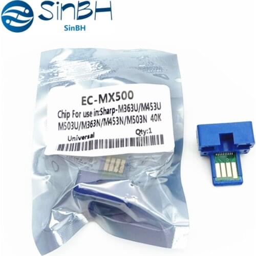 20PCS X MX-500 (AT FT GT NT) Toner Chip For Sharp MX-M283N 363N 453N 503N Reset Toner Cartridge Chip MX-500AT MX-500NT MX-500FT