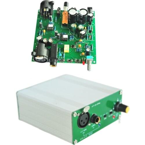 DIY high quality Professional H180 Microphone Amplifier PCB 48V Cendenser Microphone Printed Circuit Card